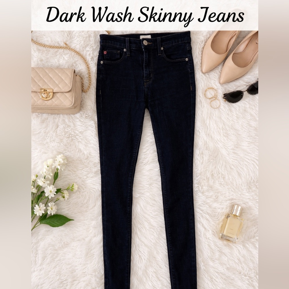 Hudson Jeans Women's Midnight Skinny Jeans